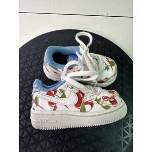 Nike Air Force 1 Toddler Size 5C “Cherry Picnic" Sneaker CJ4117-100 AF1